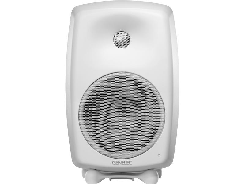 Genelec Enceinte d’étagère G Five – 150 watts, Blanc