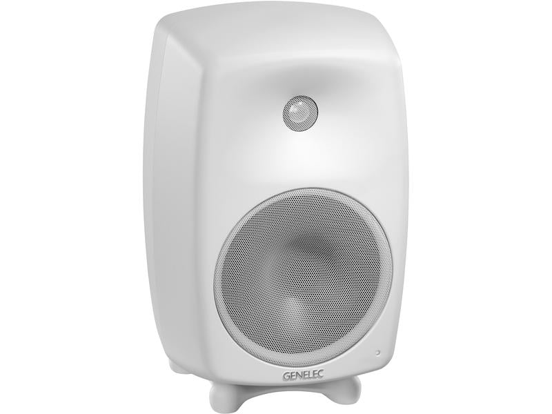 Genelec Regallautsprecher G Five – 150 Watt, Weiss