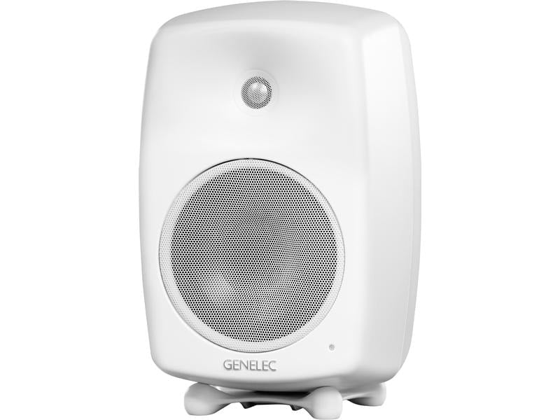 Genelec Enceinte d’étagère G Four – 90 watts, Blanc