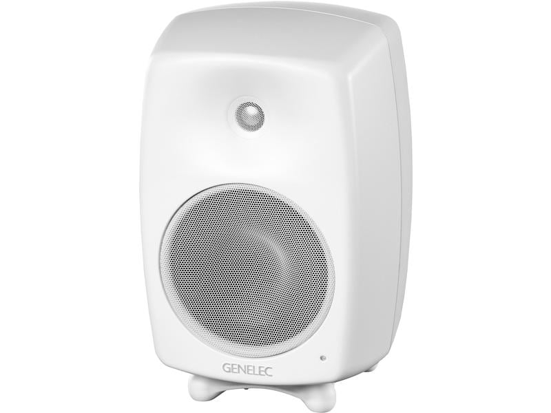 Genelec Regallautsprecher G Four – 90 Watt, Weiss