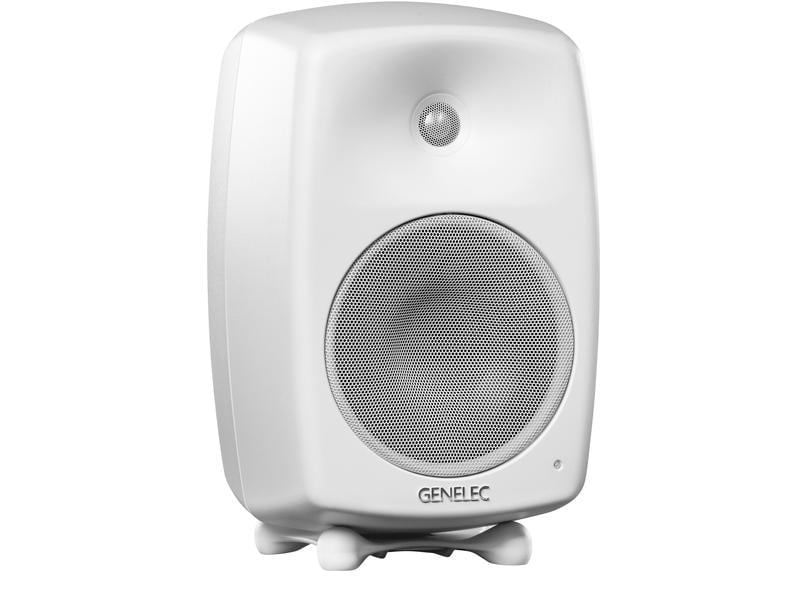 Genelec Enceinte d’étagère G Four – 90 watts, Blanc