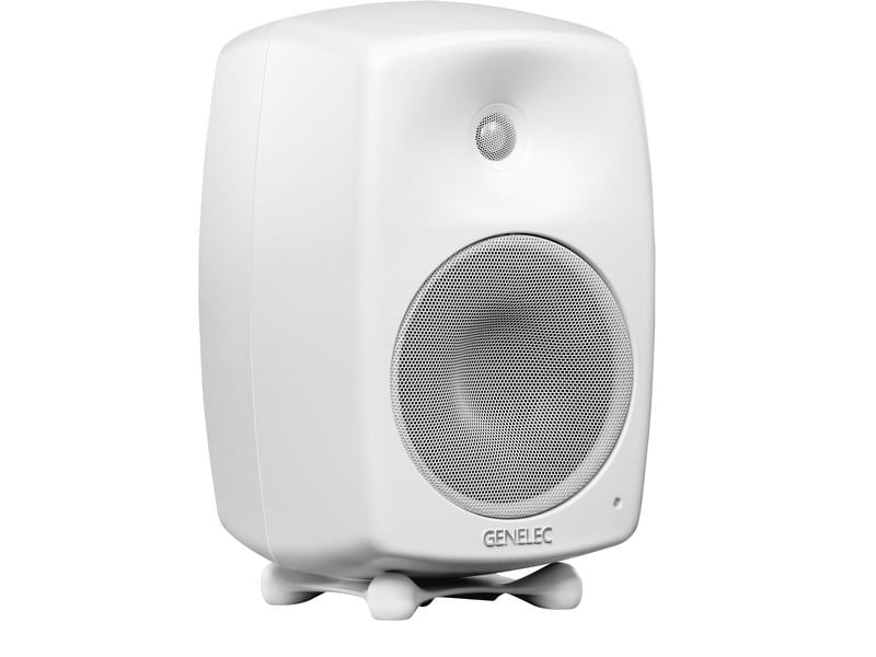 Genelec Enceinte d’étagère G Four – 90 watts, Blanc