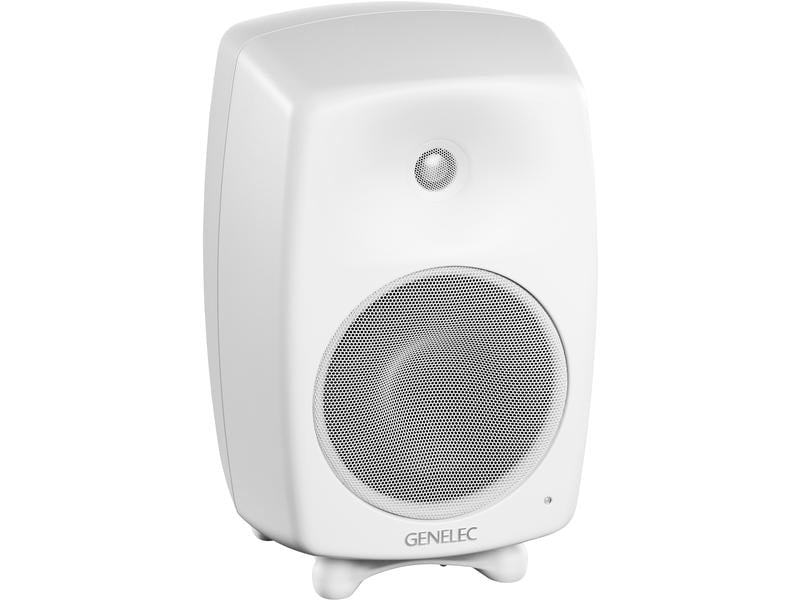 Genelec Regallautsprecher G Four – 90 Watt, Weiss