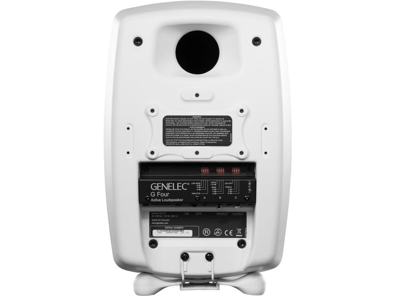 Genelec Regallautsprecher G Four – 90 Watt, Weiss