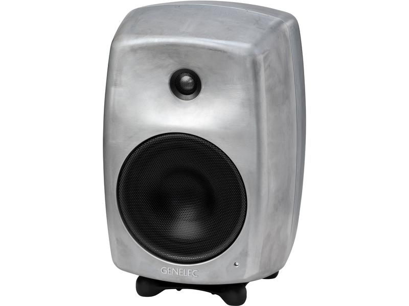 Genelec Regallautsprecher G Four – 90 Watt, Aluminium Raw