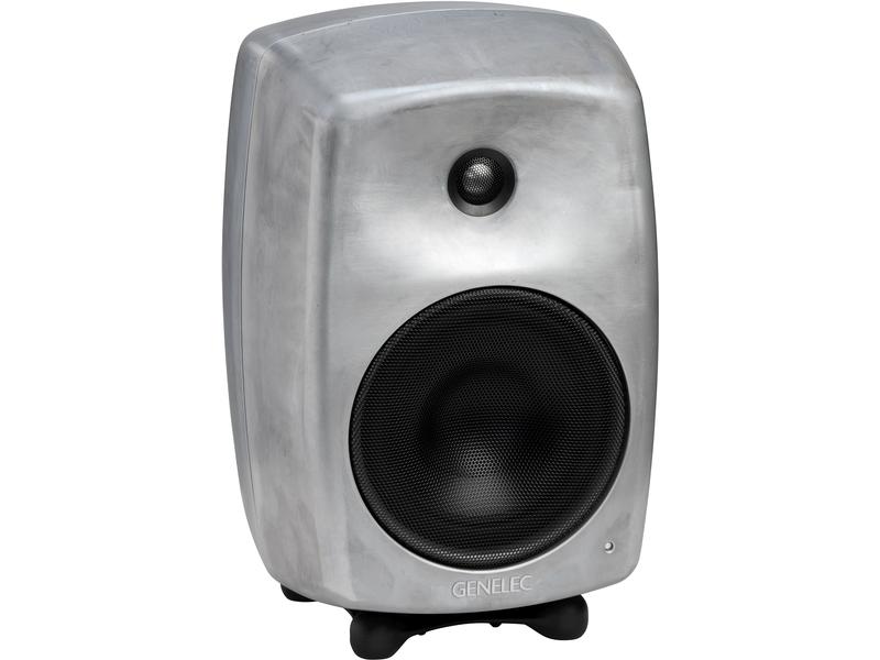 Genelec Enceinte d’étagère G Four – 90 watts, aluminium brut