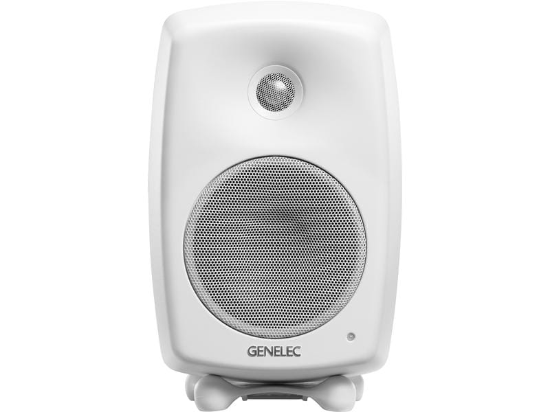 Genelec Enceinte d’étagère G Three – 50 watts, Blanc