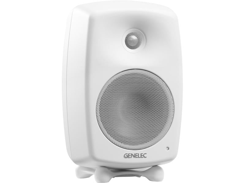 Genelec Enceinte d’étagère G Three – 50 watts, Blanc