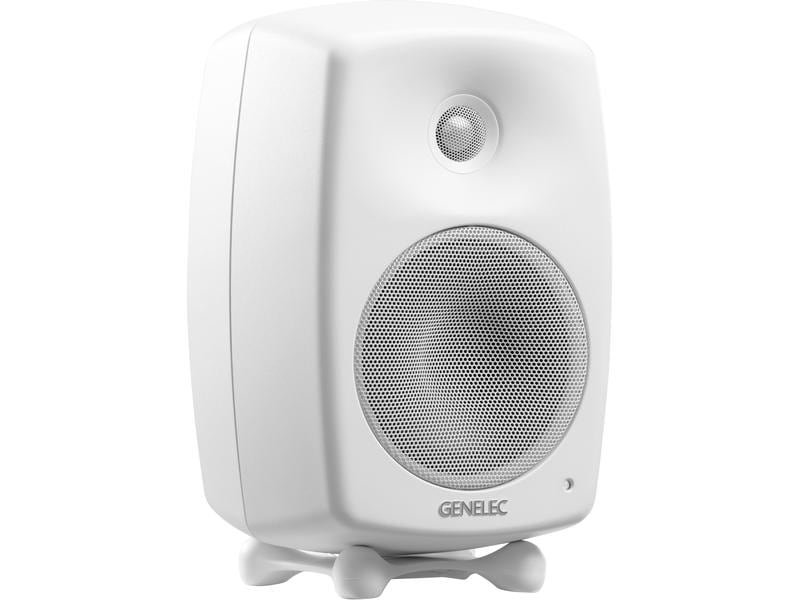 Genelec Regallautsprecher G Three – 50 Watt, Weiss