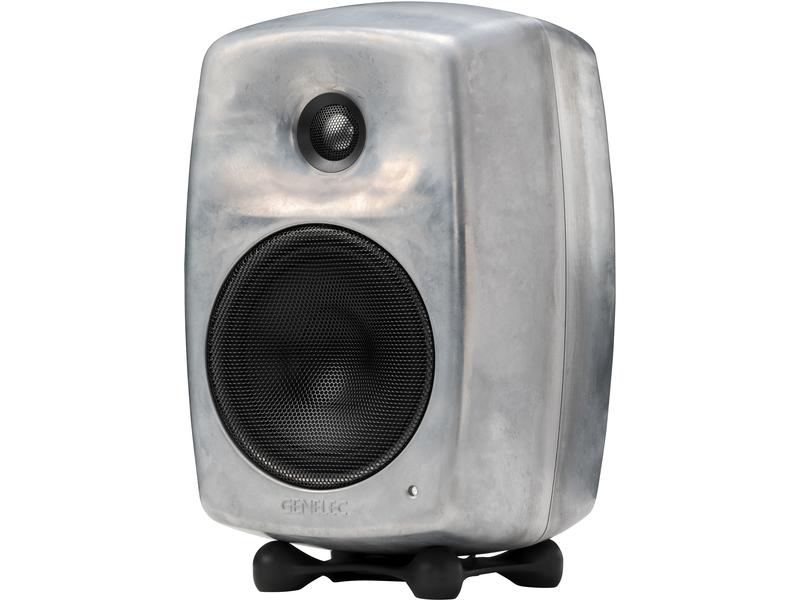 Genelec Regallautsprecher G Three – 50 Watt, Aluminium Raw