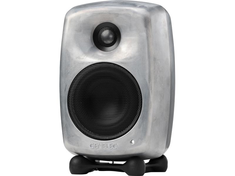 Genelec Regallautsprecher G Two – 50 Watt, Aluminium Raw