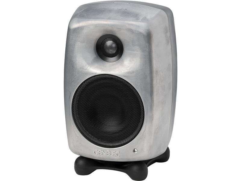 Genelec Regallautsprecher G Two – 50 Watt, Aluminium Raw