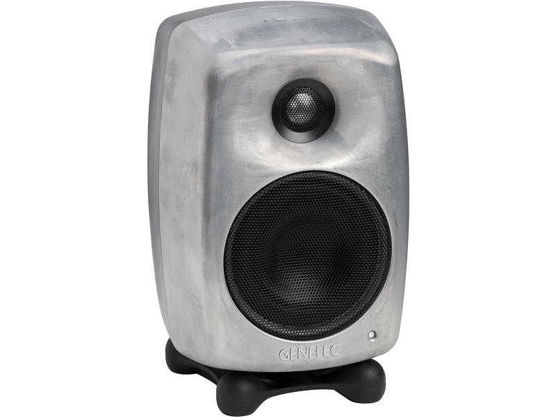 Genelec Regallautsprecher G Two – 50 Watt, Aluminium Raw