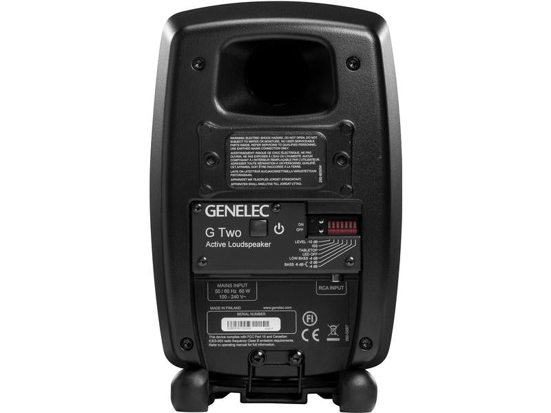 Genelec Regallautsprecher G Two – 50 Watt, Schwarz