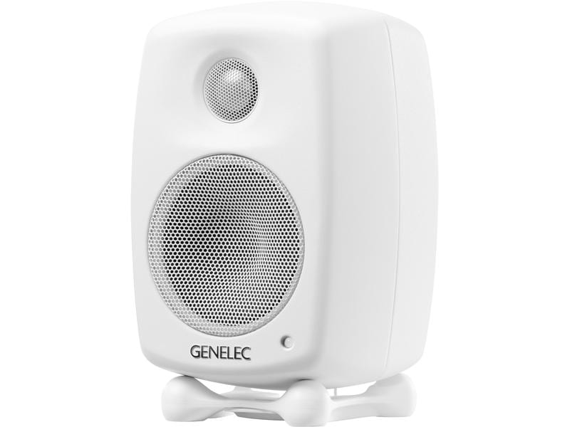 Genelec Enceinte d’étagère G One – 25 watts, Blanc