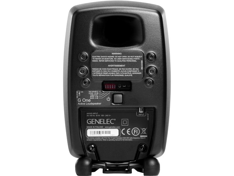 Genelec Enceinte d’étagère G One – 25 watts, Noir