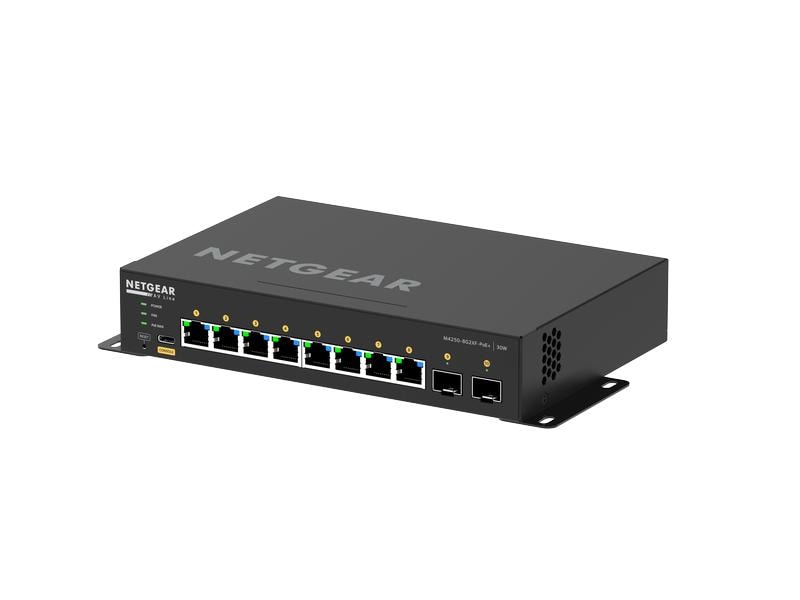 Netgear PoE+ Switch M4250-8G2XF-PoE+ 10 Port