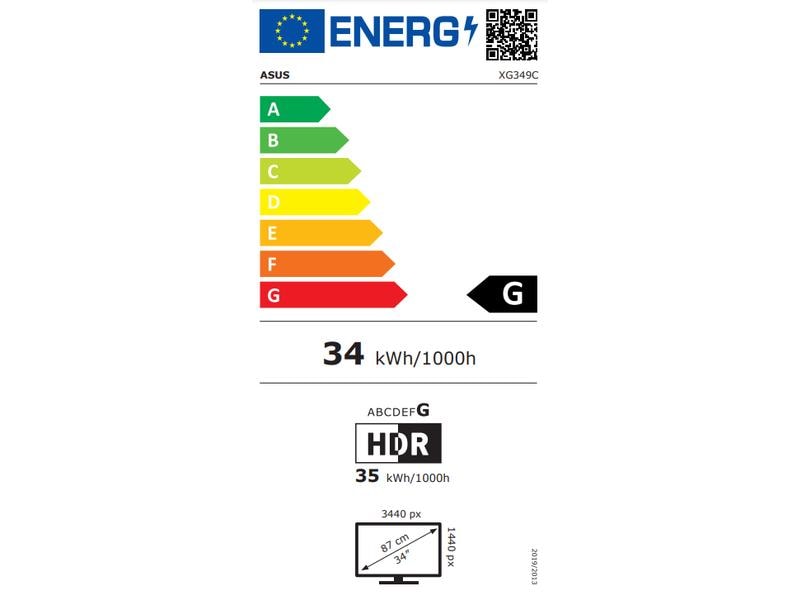 ASUS Monitor ROG Strix XG349C