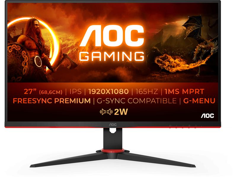 AOC Monitor 27G2SPAE/BK