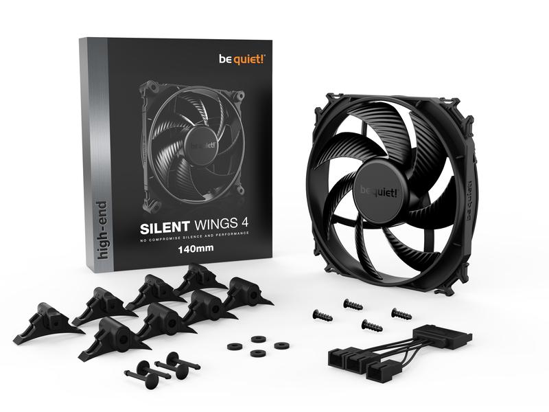 be quiet! PC-Lüfter Silent Wings 4 140 mm