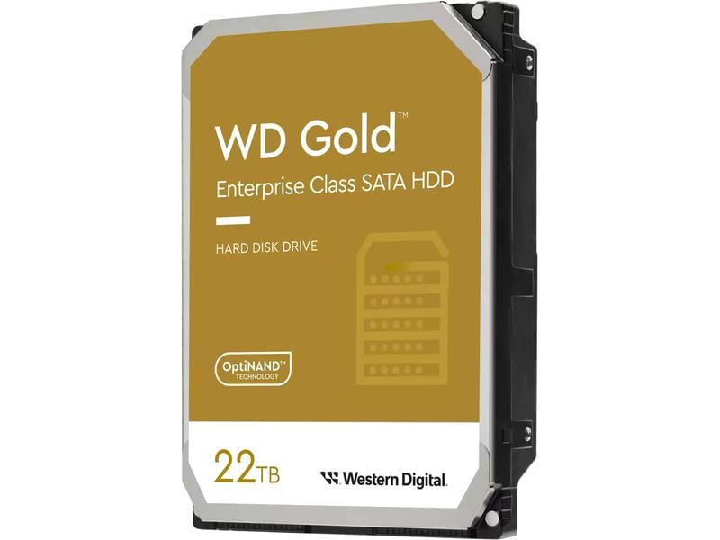 Western Digital Disque dur WD Gold 22 TB 3.5"