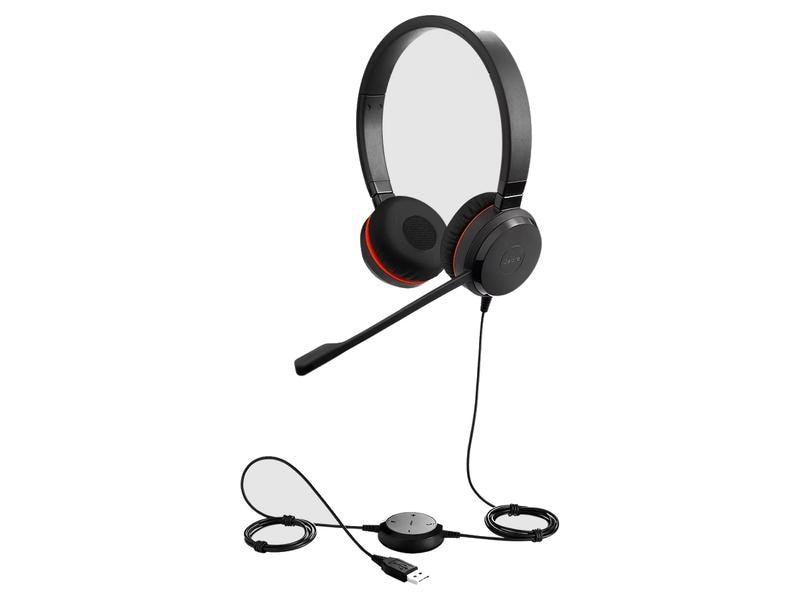 Jabra Écouteurs Evolve 20SE MS Duo