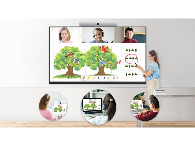 LG Écran tactile 75TR3PJ-B multipoint 75 "