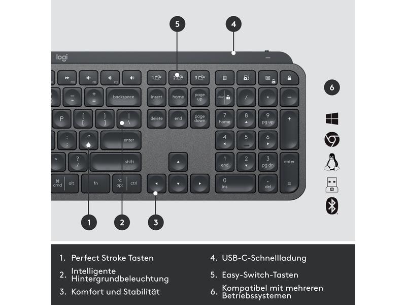 Logitech Clavier Mx Keys for Business