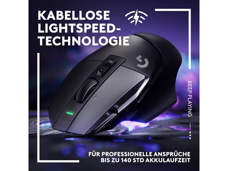 Logitech Gaming-Maus G502 X Lightspeed Schwarz