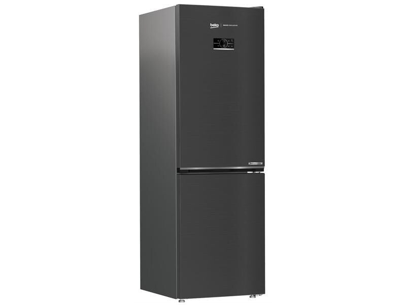 Beko Réfrigérateur-congélateur KG530, Anthracite, Droit, Réversible