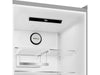 Beko Réfrigérateur congélateur KG520 Argenté, Droite, Changeable