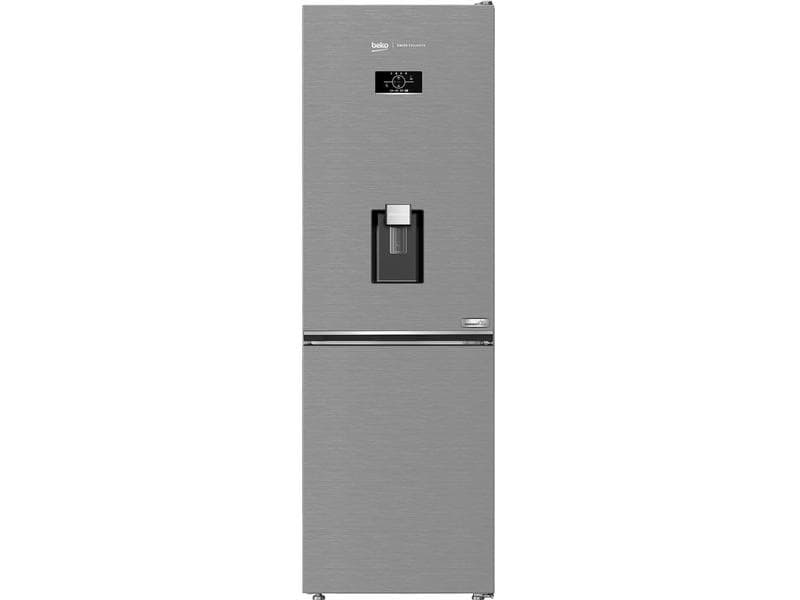 Beko Réfrigérateur congélateur KG510 Gris, Droite, Changeable