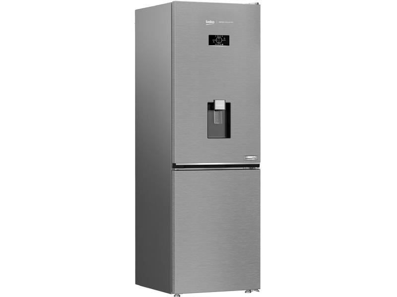 Beko Réfrigérateur congélateur KG510 Gris, Droite, Changeable