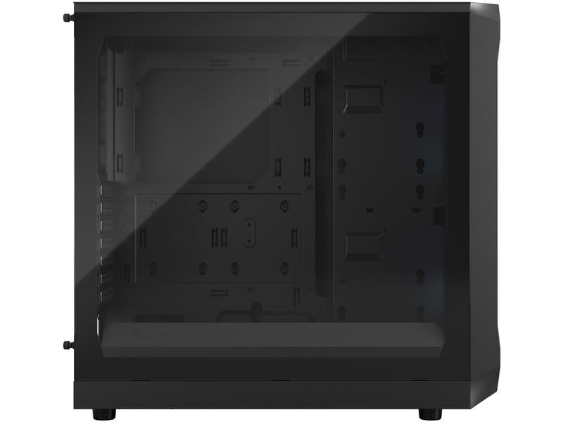 Fractal Design Boîtier d’ordinateur Focus 2 RGB TG Clear Tint Noir