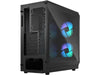 Fractal Design Boîtier d’ordinateur Focus 2 RGB TG Clear Tint Noir