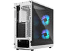 Fractal Design Boîtier d’ordinateur Focus 2 RGB TG Clear Tint Blanc