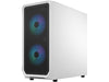 Fractal Design Boîtier d’ordinateur Focus 2 RGB TG Clear Tint Blanc