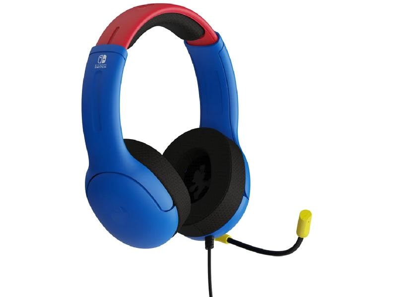 PDP Headset Airlite Mario Blau/Rot