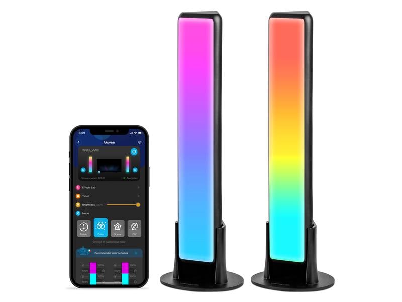 Govee Rampe lumineuse Flow Plus, RGBICWW, WiFi + Bluetooth