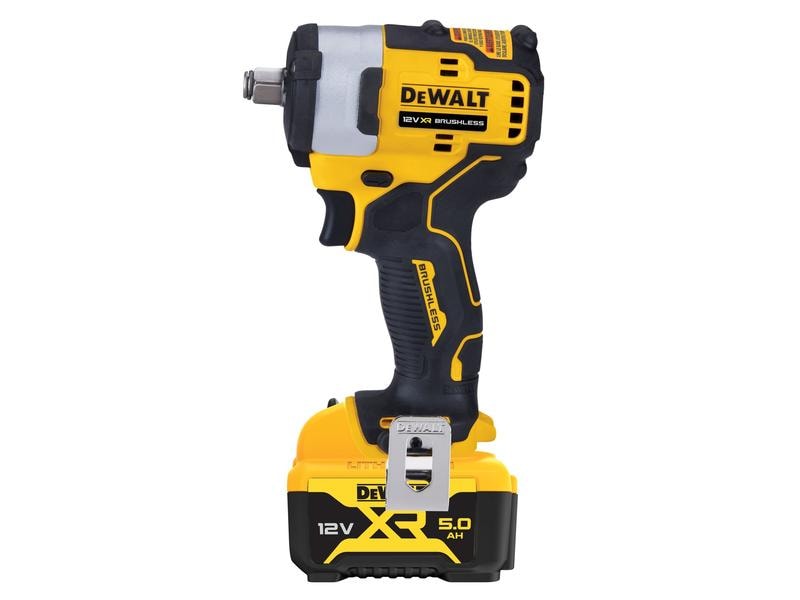 DeWalt Visseuses à percussion sans fil 12 V 1/2", 2x 5 Ah batterie, Kit