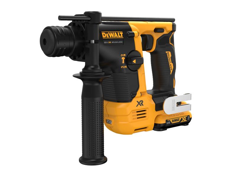 DeWalt Marteau de forage et de burinage 12 V 14 mm, 2 x 3 Ah batterie, Kit