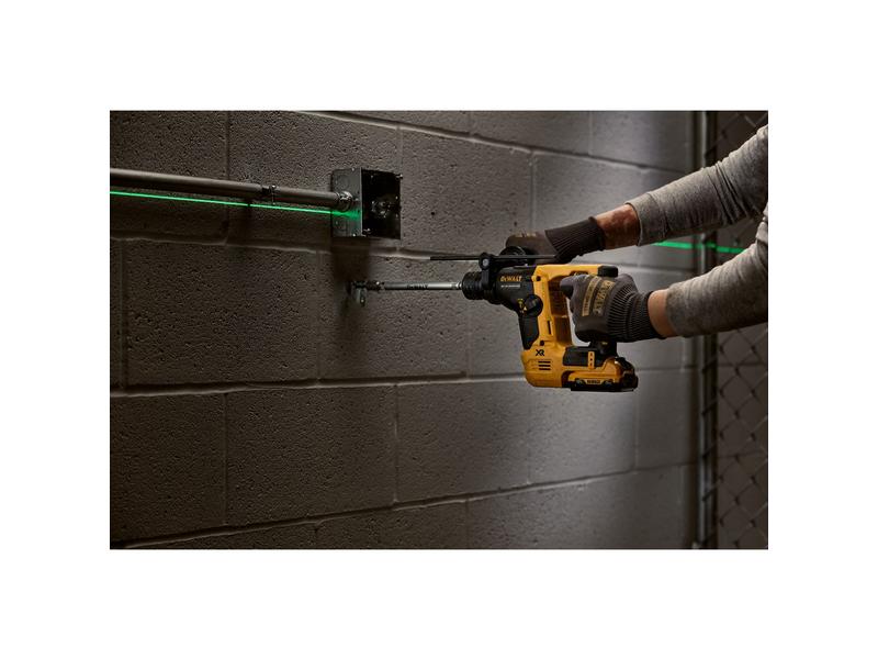 DeWalt Marteau de forage et de burinage 12 V 14 mm, 2 x 3 Ah batterie, Kit