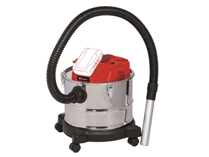 Einhell Aspirateur à cendres sans fil TE-AV 18/15 Li C-Solo