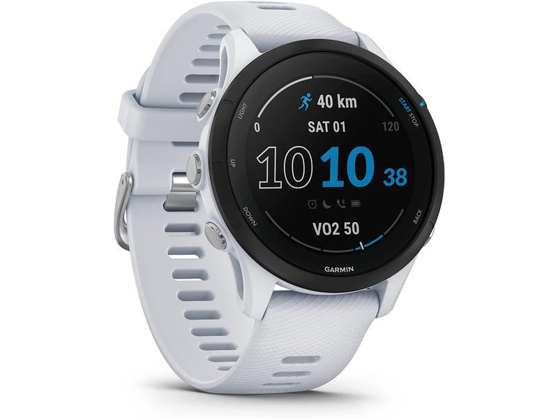 GARMIN Montre de sport GPS Forerunner 255 Music Blanc/Blanc