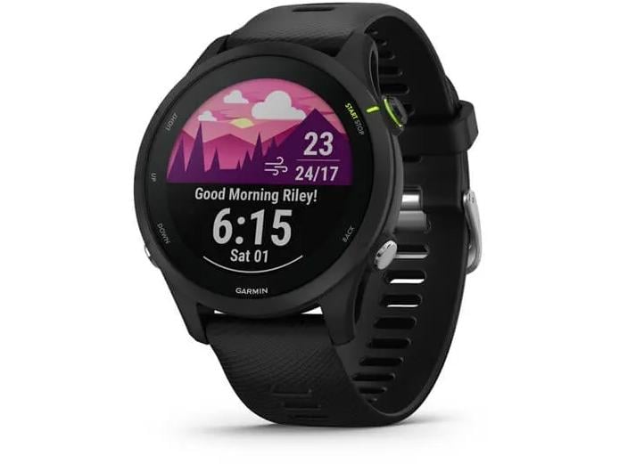 GARMIN Montre de sport GPS Forerunner 255 Music Noir/Noir