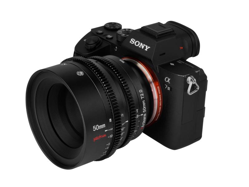 7Artisans Festbrennweite 50mm T2.0 – Sony E-Mount