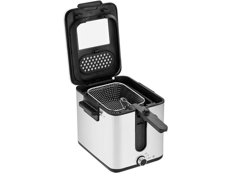 WMF Fritteuse Küchenminis Fryer &amp; Dicer Schwarz/Silber