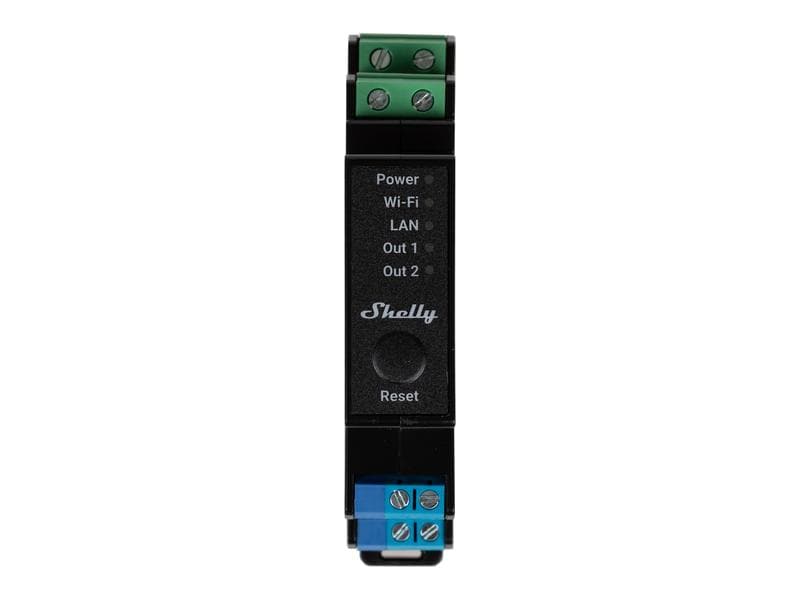 Shelly WLAN-Schaltaktor Shelly Pro 2PM mit Leistungsmessung