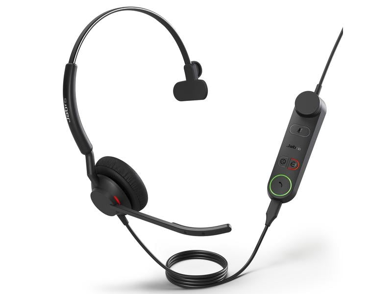 Jabra Headset Engage 50 II UC Mono USB-C, mit Inline Link