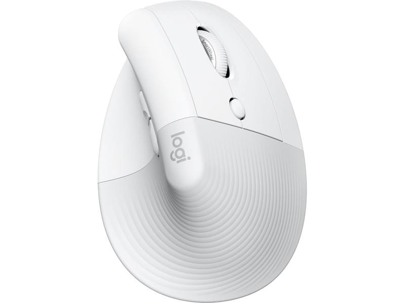 Logitech Souris ergonomique Lift for Mac off-white